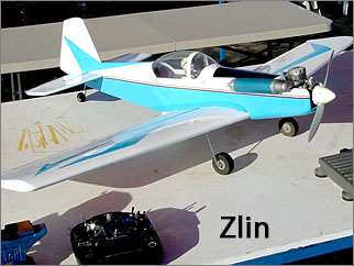 40-sized Zlin model...