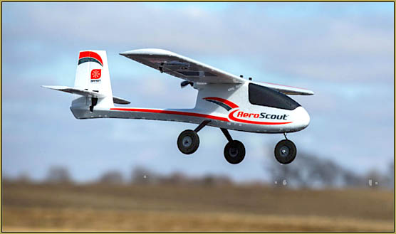 Learn to Fly RC using the Hobby Zone "Aero Scout"!