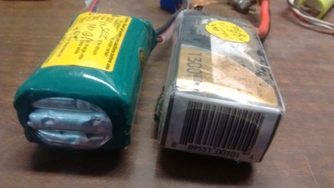 Be careful when you use Li-Po batteries... watch for swelling and over-heating!