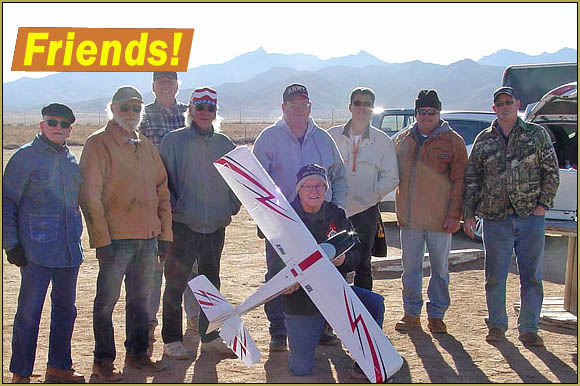 A big part of the model aircraft experience is the people you meet, the friends you make within in the hobby. The Golden Eagles RC Club of Kingman, AZ is all about the people!