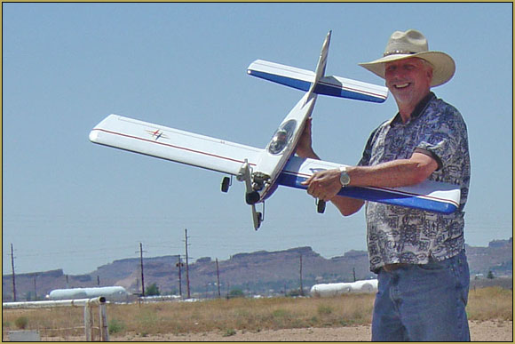 Flying RC is fun! This old Goldberg Skylark with an OS 46fx has a lot of miles on it!