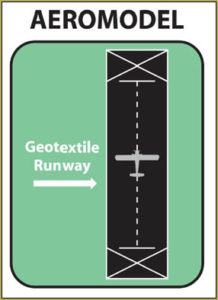 Aeromodel Geotextile Model Aircraft runway material!