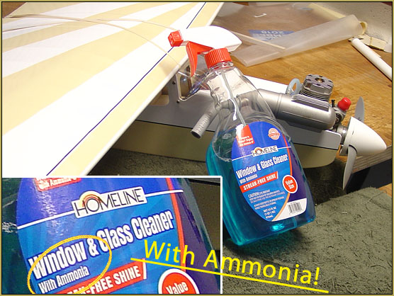 AMMONIA is the secret. My cheap glass-cleaner "with Ammonia" worked GREAT on Econokote!