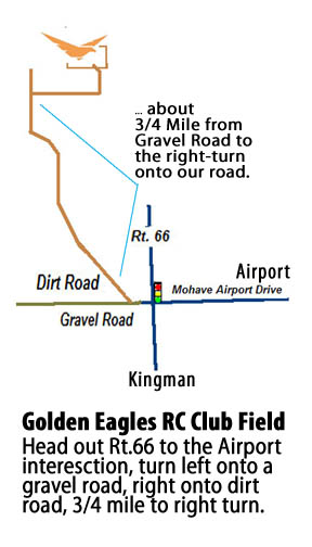 Come on out to the Golden Eagles RC Club "Aux. Field #1"
