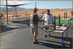 Pauly and Rick at the field shortly after Rick's Solo Flight!
