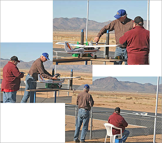 Rick Atkeson experiences heavier-that-foamie flight on the buddy-box with Eric Reinhart!