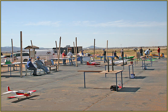 Big turnout on the first, truly Spring day! Kingman Golden Eagles RC Club