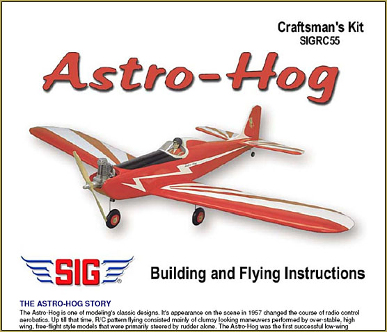 The Sig Astro Hog instruction booklet... online!