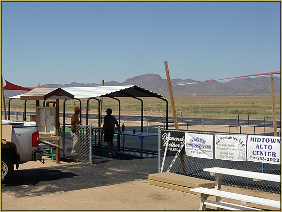 Wonderful new 12x20 Shade Structure... a wonderment for us all!