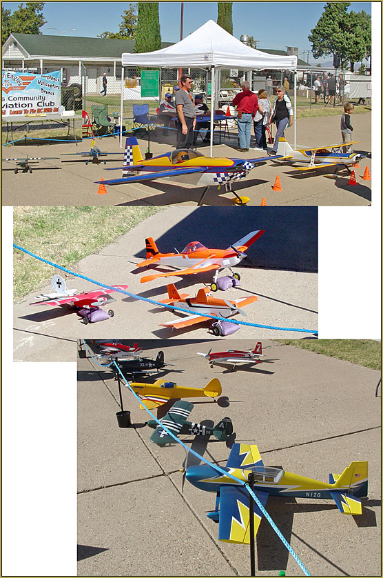 The Kingman Golden Eagles RC Club made a good showing at the EAA Fly-in in Kingman, 10-10-19.