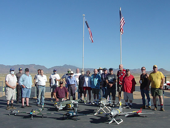 Kingman's Golden Eagles RC Club 4th of July Event... the Warbirds!