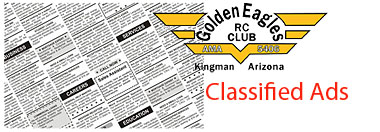 Golden Eagles RC Club Classified Ads